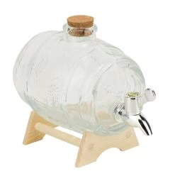 Cosy & Trendy Dispenser Met Houten Staander - 1 Liter