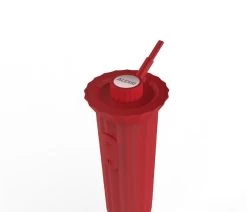 Alessi Staafmixer Plissé - 2 Standen - Rood - Michele De Lucchi - MDL10 R 9 Alessi Staafmixer Plissé - 2 Standen - Rood - Michele De Lucchi - MDL10 R -Keukenbenodigdheden Winkel Alessi Staafmixer2 1