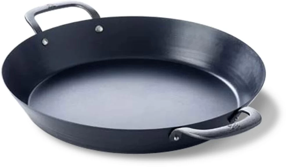 BK Paella Pan Black Steel - ø 38 Cm 1 BK Paella Pan Black Steel - ø 38 Cm