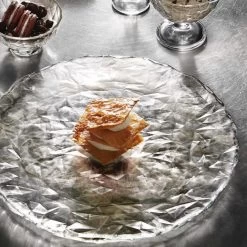 Bormioli Rocco Pizzabord / Onderbord Diamond Transparant ø 33 Cm 7 Bormioli Rocco Pizzabord / Onderbord Diamond Transparant ø 33 Cm -Keukenbenodigdheden Winkel Bormioli Onderbord Diamond Transparant Sfeer