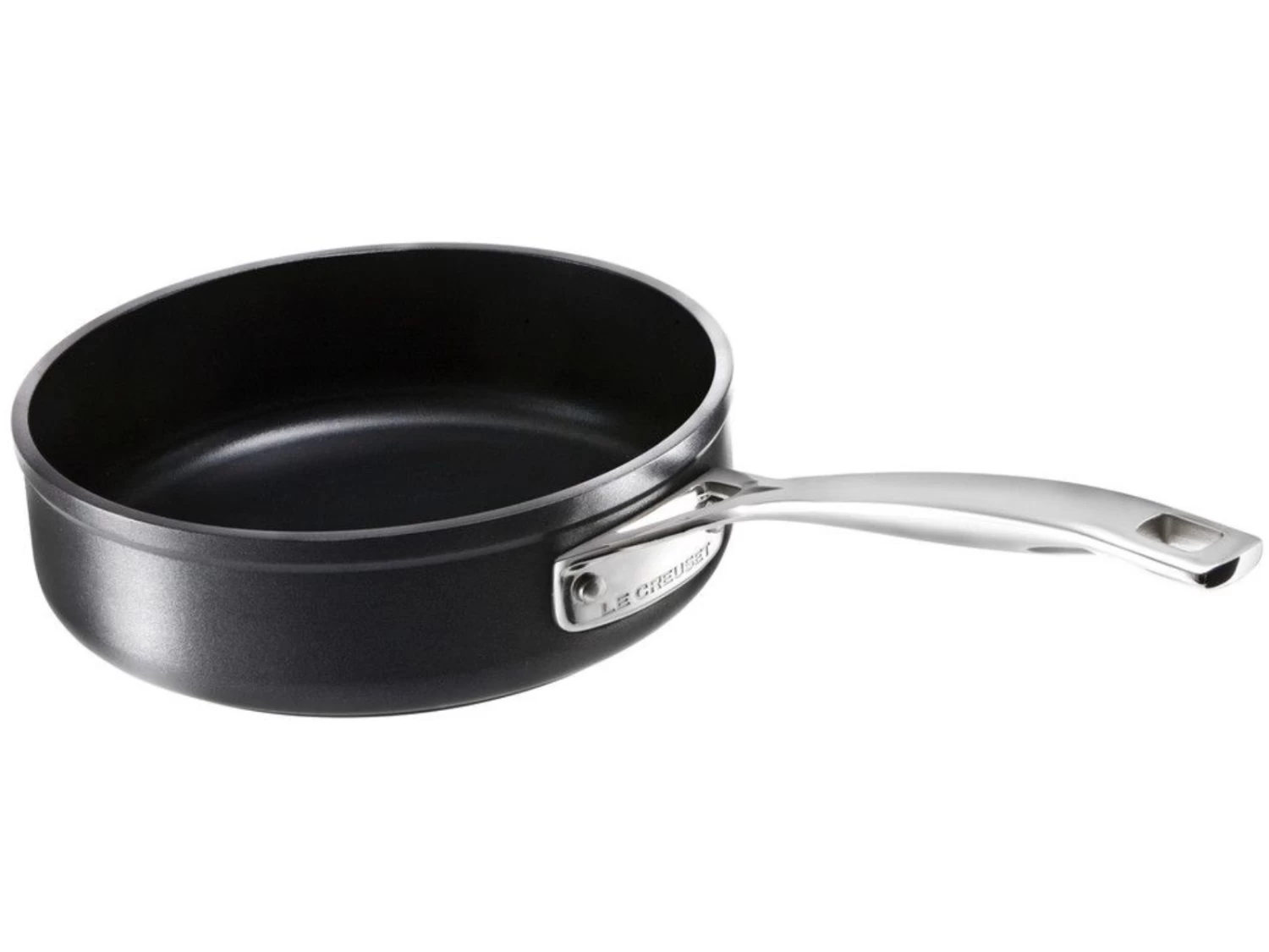 Le Creuset Hapjespan Les Forgées TNS - ø 24 Cm / 3.3 Liter - Standaard Anti-aanbaklaag 1 Le Creuset Hapjespan Les Forgées TNS - ø 24 Cm / 3.3 Liter - Standaard Anti-aanbaklaag