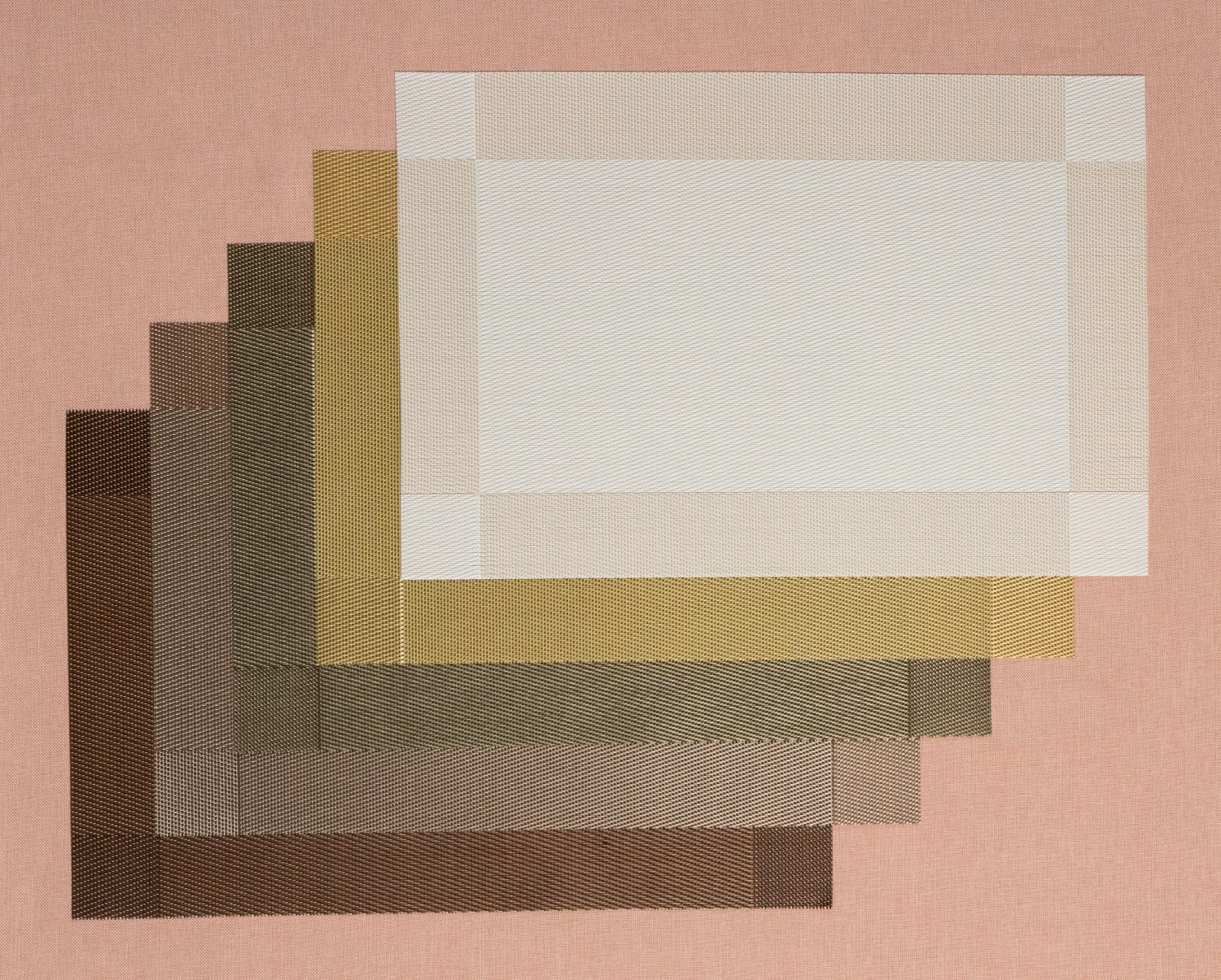 Jay Hill Placemats - Bruin - 45 X 31 Cm - 6 Stuks 4 Jay Hill Placemats - Bruin - 45 X 31 Cm - 6 Stuks - Afbeelding 4