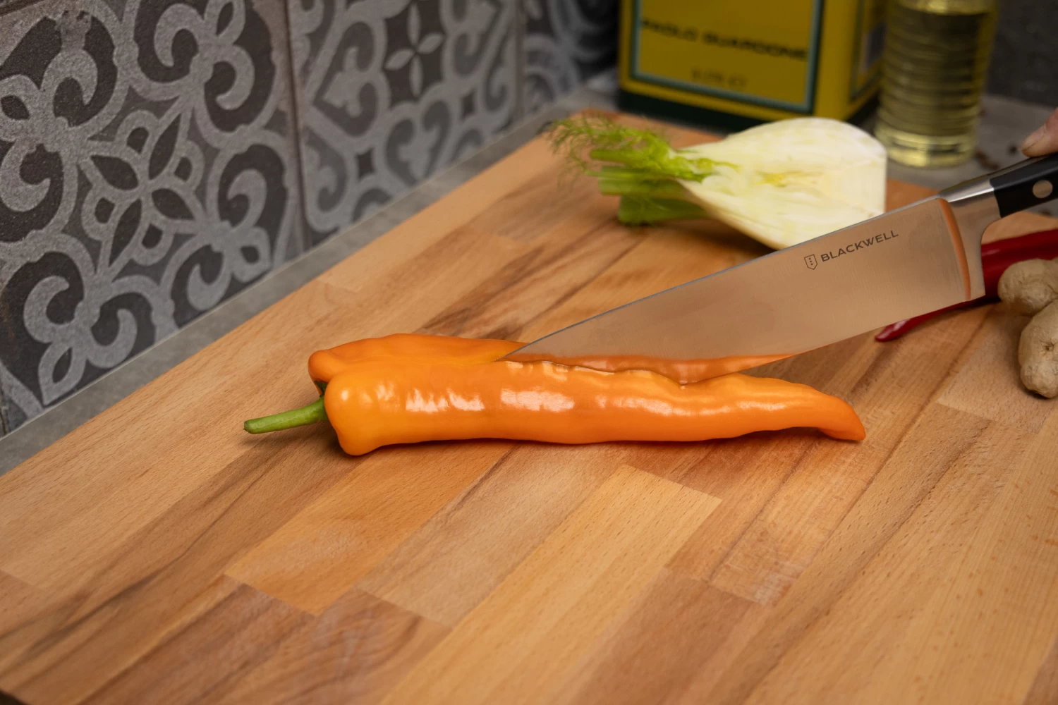 Blackwell Snijplank Hout 50 X 40 X 4 Cm 2 Blackwell Snijplank Hout 50 X 40 X 4 Cm - Afbeelding 2