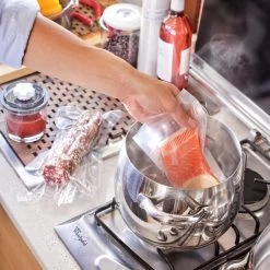 Espressions Vacumeerzakken 30 X 20 Cm - 100 Stuks 5 Espressions Vacumeerzakken 30 X 20 Cm - 100 Stuks -Keukenbenodigdheden Winkel CopiadiCopiadisacchetticottura 621c9f0fa074f5.24598208