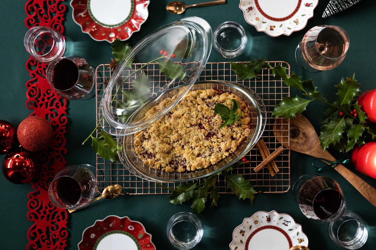 Sareva Ovenschaal Met Deksel - Hittebestendig Glas - Ovaal - 28 X 19 Cm / 4 Liter 2 Sareva Ovenschaal Met Deksel - Hittebestendig Glas - Ovaal - 28 X 19 Cm / 4 Liter - Afbeelding 2