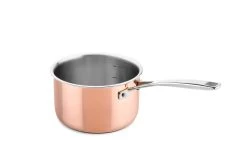 DUCQ Steelpan Met Deksel - Koper - ø 16 Cm / 1.5 Liter -Keukenbenodigdheden Winkel DU101116 1