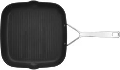 Demeyere Grillpan Alu Pro 5 - Duraslide Titanium 28 X 28 Cm - Standaard Anti-aanbaklaag 7 Demeyere Grillpan Alu Pro 5 - Duraslide Titanium 28 X 28 Cm - Standaard Anti-aanbaklaag -Keukenbenodigdheden Winkel Demeyere Grillpan Alu Pro 5 000023270