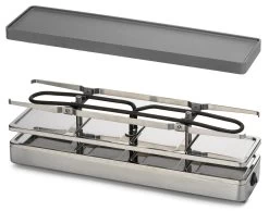 Espressions Gourmetstel Slim - 4 Personen 13 Espressions Gourmetstel Slim - 4 Personen -Keukenbenodigdheden Winkel Espressions Gourmetstel Raclette Slim 42 x 13 cm