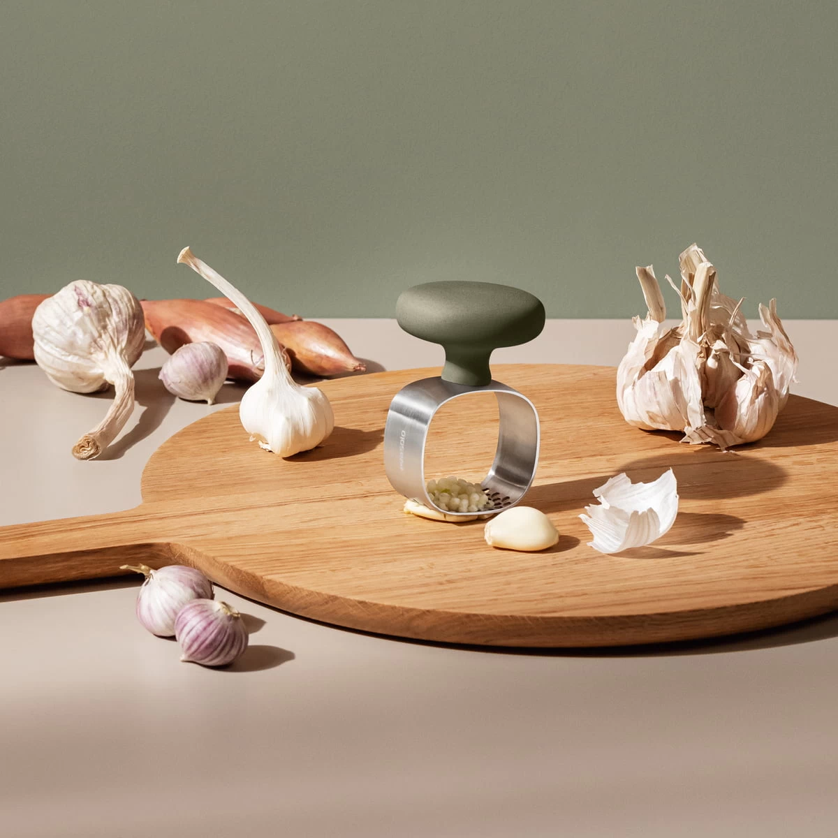 Eva Solo Knoflookpers Green Tools 2 Eva Solo Knoflookpers Green Tools - Afbeelding 2