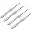 Alessi Kreeftenvork Colombina Fish - FM23/34S4 - 4 Stuks - Door Doriana & Massimiliano Fuksas