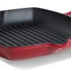 BK Grillpan Bourgogne - Chili Red - 26 X 26 Cm - Geëmailleerde Anti-aanbaklaag