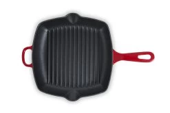 BK Grillpan Bourgogne - Chili Red - 26 X 26 Cm - Geëmailleerde Anti-aanbaklaag -Keukenbenodigdheden Winkel H6072 946 BOUR PE HR 300dpi 9fca
