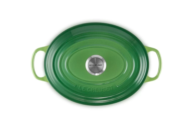 Le Creuset Braadpan Signature - Ovaal - Bamboo - ø 29 Cm / 4.7 Liter 4 Le Creuset Braadpan Signature - Ovaal - Bamboo - ø 29 Cm / 4.7 Liter - Afbeelding 4