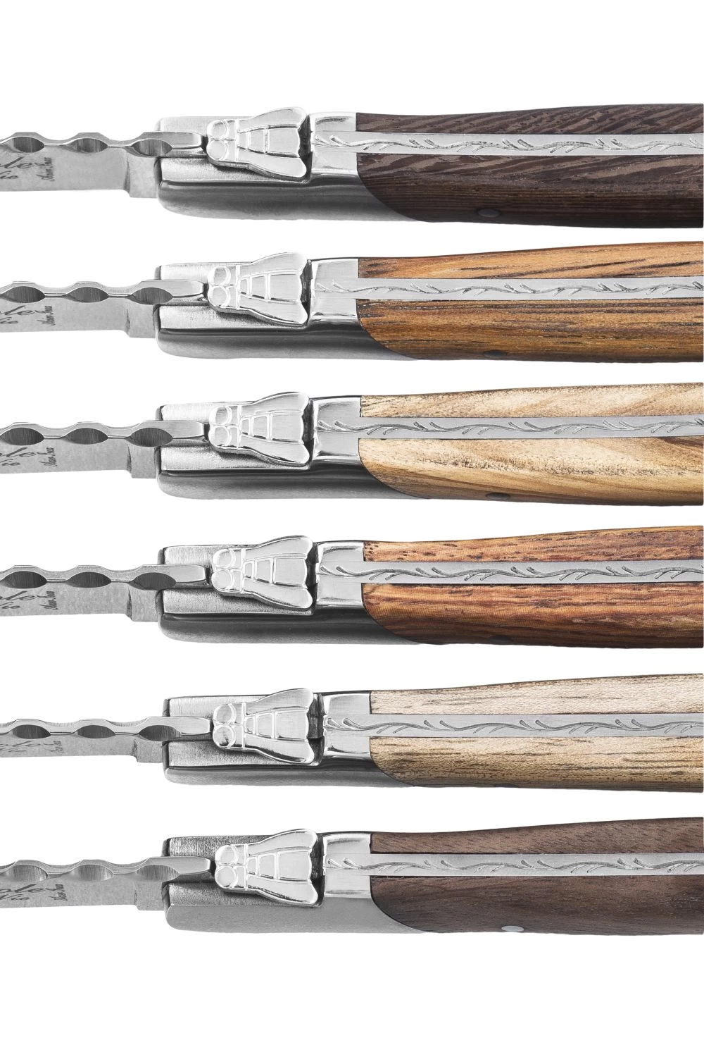 Laguiole Style De Vie Steakmessen Luxury Line 6 Stuks 2 Laguiole Style De Vie Steakmessen Luxury Line 6 Stuks - Afbeelding 2