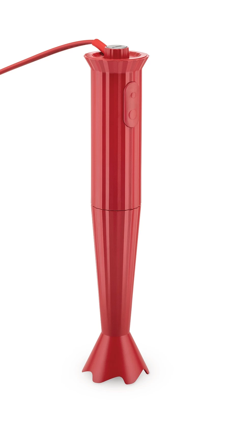 Alessi Staafmixer Plissé - 2 Standen - Rood - Michele De Lucchi - MDL10 R 3 Alessi Staafmixer Plissé - 2 Standen - Rood - Michele De Lucchi - MDL10 R - Afbeelding 3