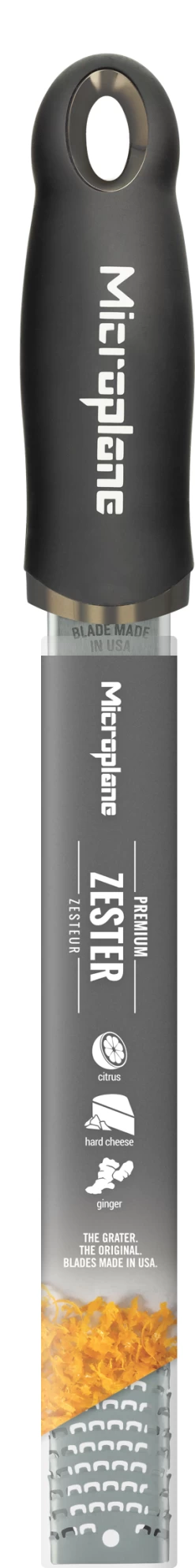 Microplane Rasp Premium Classic - Fijn - Zwart -Keukenbenodigdheden Winkel Microplane Premium Classic 46020 Zester Black decall