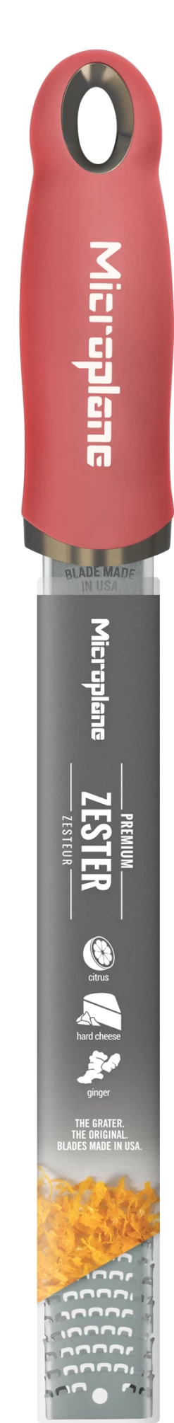 Microplane Rasp Premium Classic - Fijn - Lipstick Pink 5 Microplane Rasp Premium Classic - Fijn - Lipstick Pink -Keukenbenodigdheden Winkel Microplane Premium Classic 46123 Zester Lipstick Pink decall