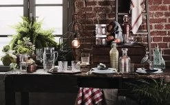 Bormioli Rocco Beugelfles / Weckfles Officina 1825 - Antraciet - 1.2 Liter -Keukenbenodigdheden Winkel Officina Bormioli 1