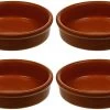 Cosy & Trendy Creme Brulee Schaaltjes Terracotta ø 8 Cm - 4 Stuks