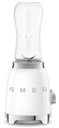 SMEG Smoothie Blender - Compact - Wit - 600 Ml - PBF01WHEU
