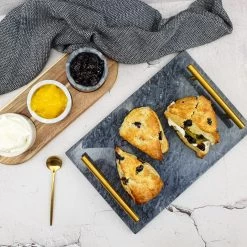 Jay Hill Serveerplank - Met Marmeren Schaaltjes - 37 X 11 Cm -Keukenbenodigdheden Winkel PSX 20220424 102800 1