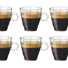 Bormioli Rocco Espresso Glazen Cube - 100 Ml - 6 Stuks