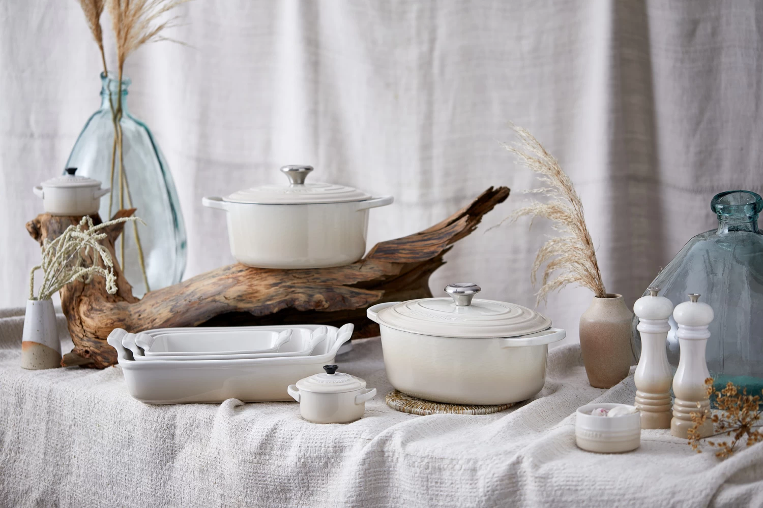 Le Creuset Braadpan Signature - Meringue - ø 26 Cm / 5.3 Liter 4 Le Creuset Braadpan Signature - Meringue - ø 26 Cm / 5.3 Liter - Afbeelding 4