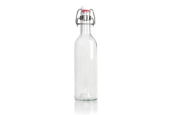 Rebottled Beugelfles / Weckfles - Transparant - 375 Ml - Gemaakt Van Gerecyclede Wijnflessen