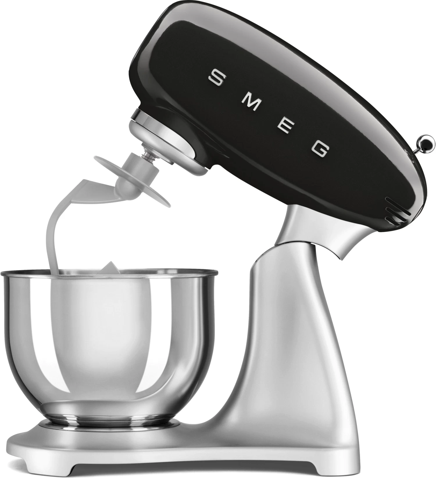 SMEG Keukenmachine - 800 W - Zwart - 4.8 Liter - SMF02BLEU 4 SMEG Keukenmachine - 800 W - Zwart - 4.8 Liter - SMF02BLEU - Afbeelding 4