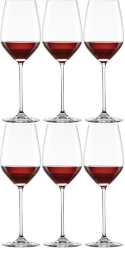 Schott Zwiesel Wijnglazen Fortissimo - Set 18 Delig - Witte En Rode Wijnglazen & Gin Tonic Glazen -Keukenbenodigdheden Winkel Schott Zwiesel Wijnglazen Fortissimo 500 ml 6 Stuks