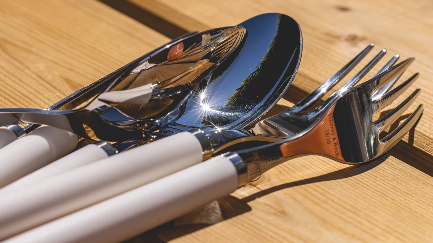 Villeroy & Boch Bestekset Play! - White Pearl - 30 Delig / 6 Personen 2 Villeroy & Boch Bestekset Play! - White Pearl - 30 Delig / 6 Personen - Afbeelding 2