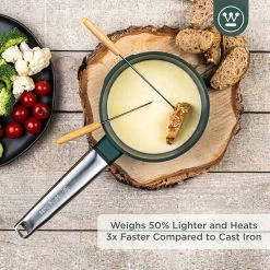 Westinghouse Steelpan Performance - Gracious Green - ø 18 Cm / 1.9 Liter 16 Westinghouse Steelpan Performance - Gracious Green - ø 18 Cm / 1.9 Liter -Keukenbenodigdheden Winkel WCSP0095N18SG 2