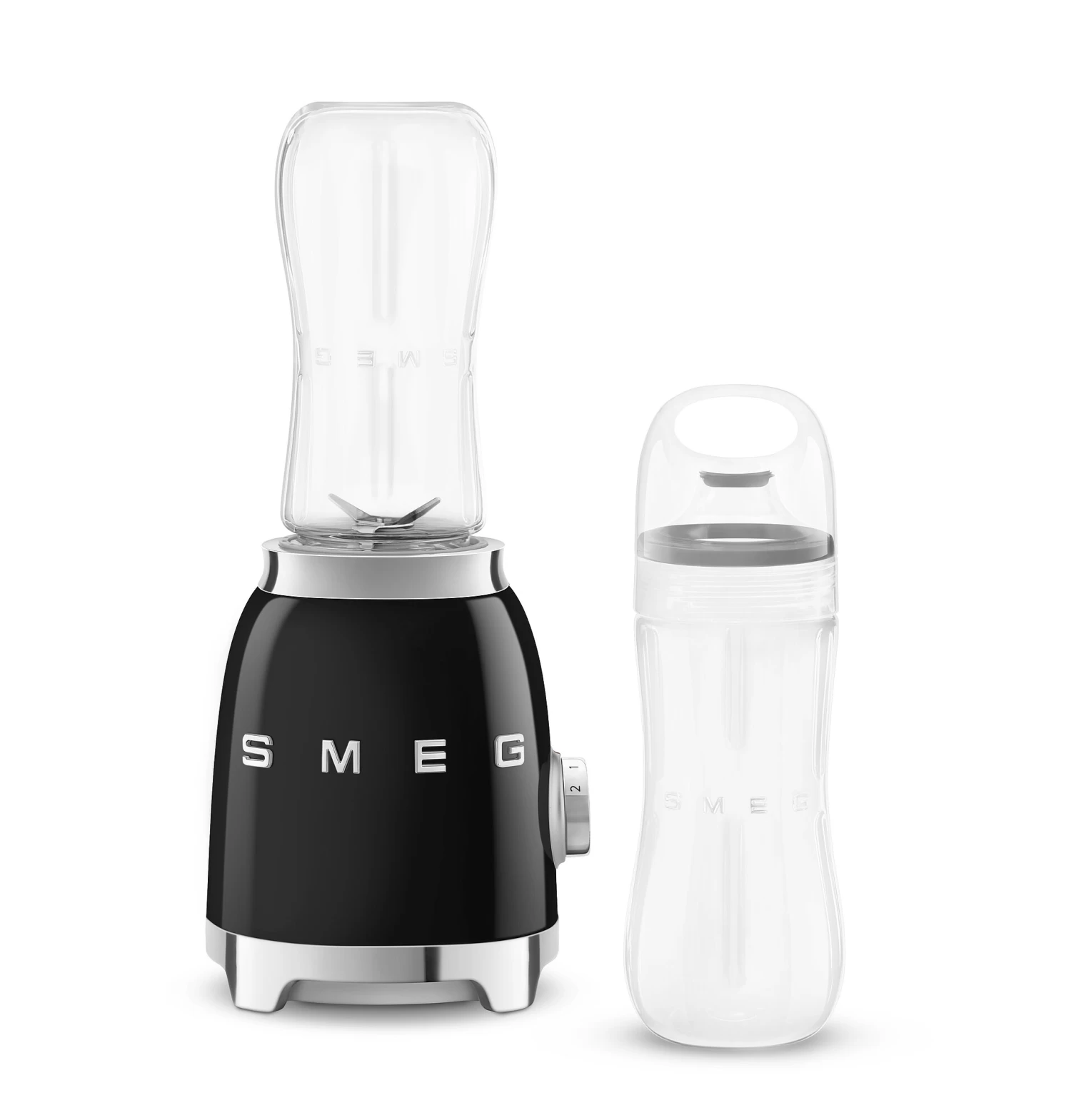 SMEG Smoothie Blender - Compact - Zwart - 600 Ml - PBF01BLEU 4 SMEG Smoothie Blender - Compact - Zwart - 600 Ml - PBF01BLEU - Afbeelding 4