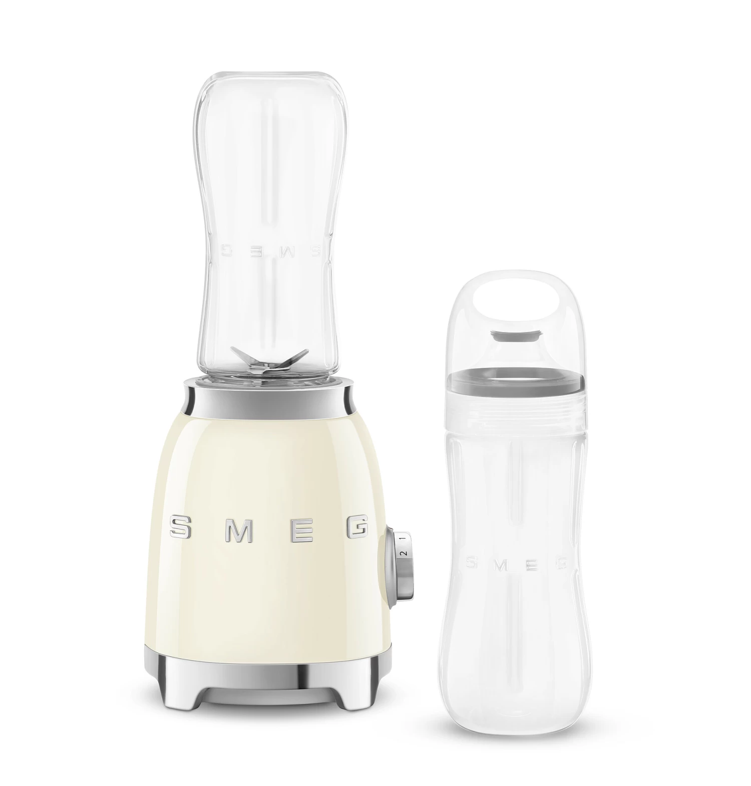 SMEG Smoothie Blender - Compact - Creme - 600 Ml - PBF01CREU 4 SMEG Smoothie Blender - Compact - Creme - 600 Ml - PBF01CREU - Afbeelding 4