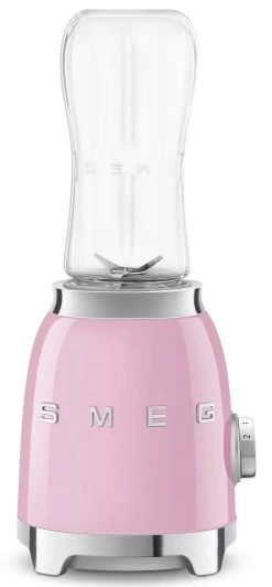 SMEG Smoothie Blender - Compact - Roze - 600 Ml - PBF01PKEU