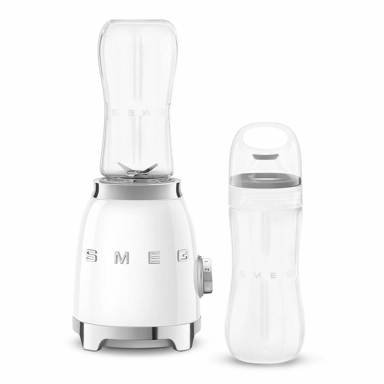 SMEG Smoothie Blender - Compact - Wit - 600 Ml - PBF01WHEU 4 SMEG Smoothie Blender - Compact - Wit - 600 Ml - PBF01WHEU - Afbeelding 4