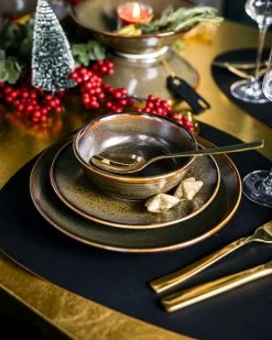 Jay Hill Serviesset Baltra - 16-delig / 4 Personen - Bruin -Keukenbenodigdheden Winkel Wehkamp Jay Hill 4x5 4