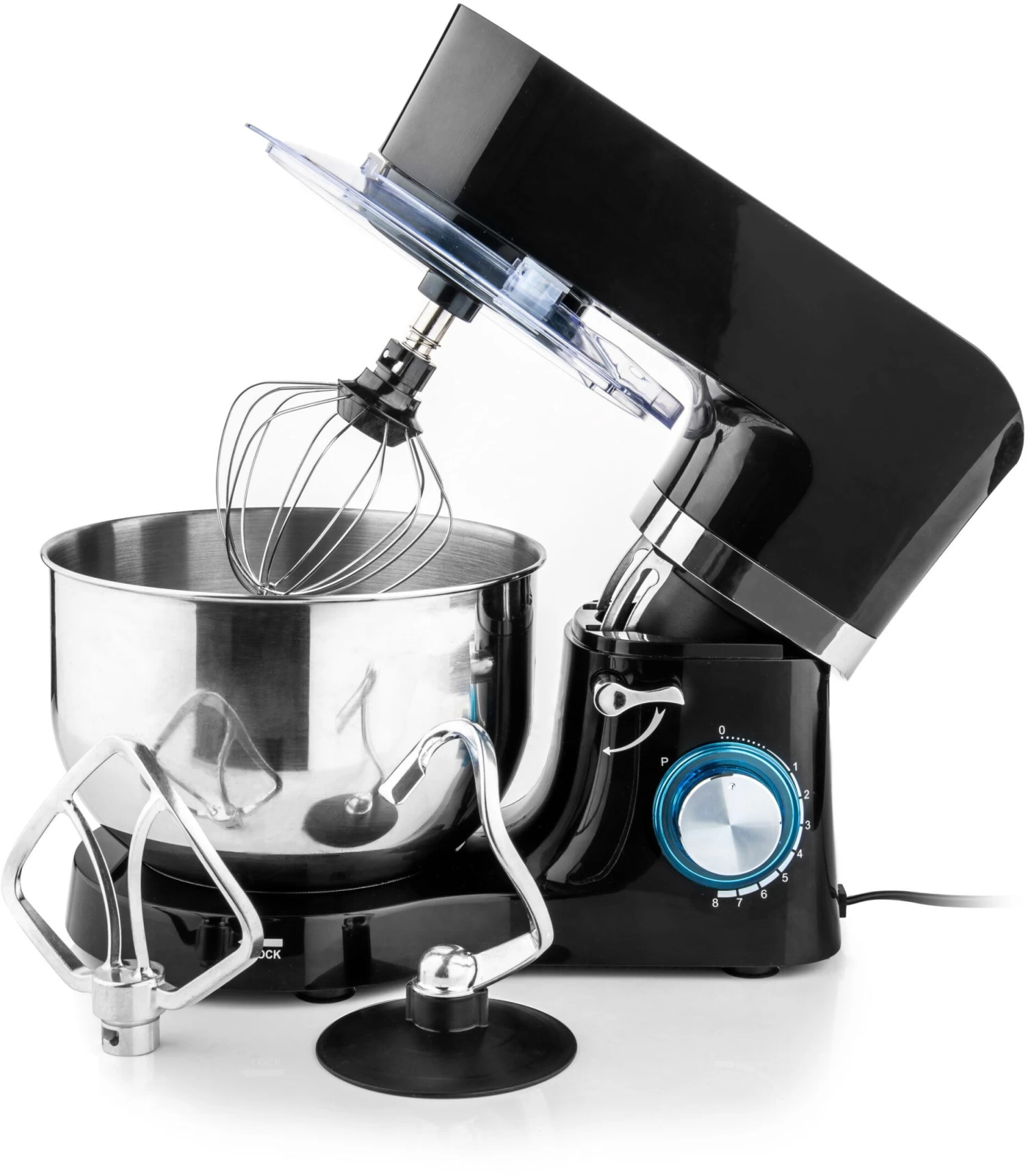 Westinghouse Keukenmachine - 1300 W - Zwart - 5.5 Liter 2 Westinghouse Keukenmachine - 1300 W - Zwart - 5.5 Liter - Afbeelding 2