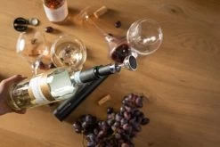 Sareva Wijnopener Set (met Wijnstopper. Foliesnijder & Schenktuit) -Keukenbenodigdheden Winkel Wijnopener 15