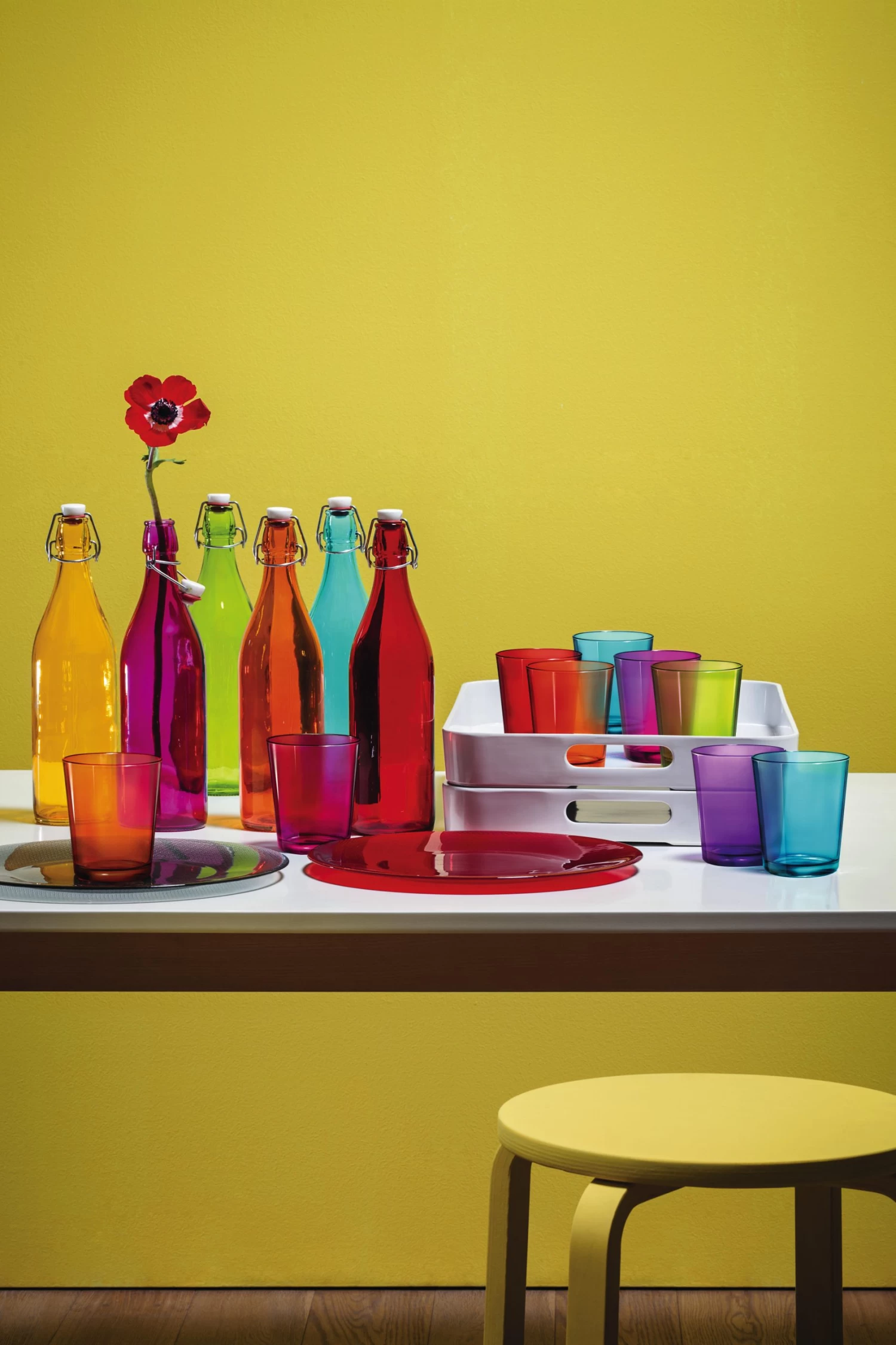 Bormioli Rocco Beugelfles / Weckfles Giara - Transparant - 1 Liter 2 Bormioli Rocco Beugelfles / Weckfles Giara - Transparant - 1 Liter - Afbeelding 2