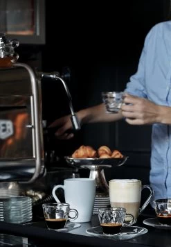 Bormioli Rocco Espresso Glazen Cube - 100 Ml - 6 Stuks -Keukenbenodigdheden Winkel a001786