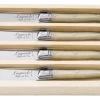 Laguiole Style De Vie Botermessen Parelmoer - 4 Stuks