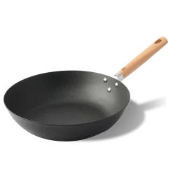 BK Wokpan Force - Carbon Steel - ø 30 Cm - Zonder Anti-aanbaklaag