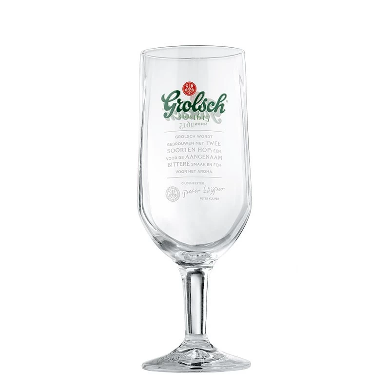Grolsch Bierglas Op Voet Classic - 250 Ml 2 Grolsch Bierglas Op Voet Classic - 250 Ml - Afbeelding 2