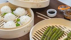 Sareva Stoommandje - Bamboe - 2-laags - ø 30 Cm -Keukenbenodigdheden Winkel item 6 2