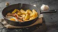 Blackwell Koekenpan - Gietijzer - ø 25 Cm - Zonder Anti-aanbaklaag -Keukenbenodigdheden Winkel jh gietijzer 002 10