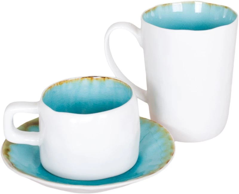 Cosy & Trendy Koffieschotel Laguna Azzurro ø 15 Cm 4 Cosy & Trendy Koffieschotel Laguna Azzurro ø 15 Cm - Afbeelding 4