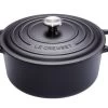 Le Creuset Braadpan Signature - Mat Zwart - ø 24 Cm / 4.2 Liter