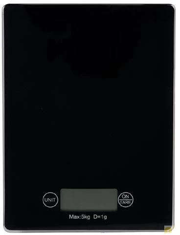 Keukenweegschaal - Zwart - Weegt Tot 5 Kg 1 Keukenweegschaal - Zwart - Weegt Tot 5 Kg