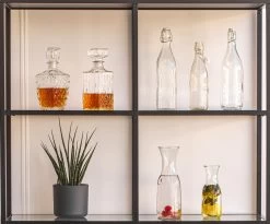 Sareva Beugelfles / Weckfles - Rond - 1 Liter 6 Sareva Beugelfles / Weckfles - Rond - 1 Liter -Keukenbenodigdheden Winkel opbergglas stellingkast 2 3